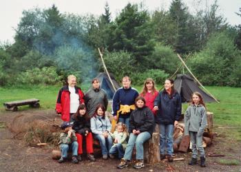 Gruppenbild der Deutschen Wanderjugend