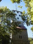 Aussichtsturm am Moritzberg, Nahaufnahme